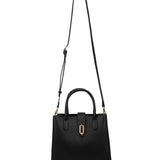 Borsa a mano da donna 100% pelle vegana PU 712-2PT-BLACK Diana&co