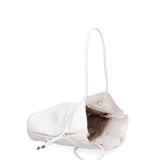 Borsa a spalla da donna 100% PVC F6717-2-WHITE David Jones