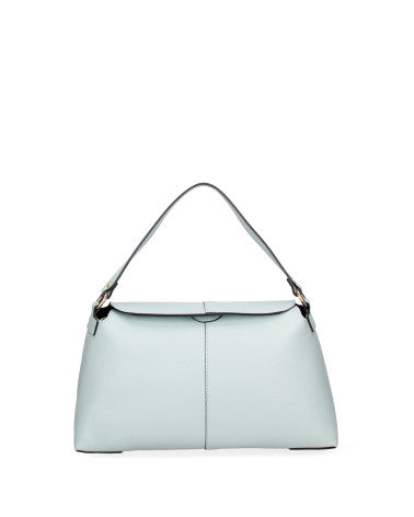 Borsa a spalla da donna Vera pelle 07154-D102 CIELO Roberta Rossi