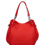 Ereba Borsa a mano da donna Made in Italy 100% pelle 3305-S58 ROSSO FUOCO Gave Lux