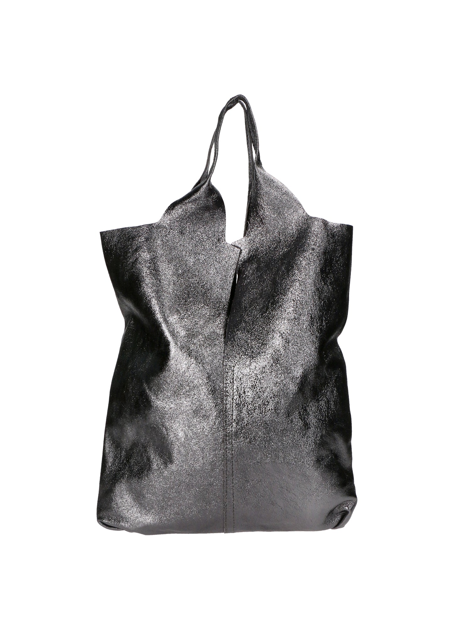 Argenta Borsa a spalla da donna Pelle laminata 05358-L020 FERRO Gave Lux