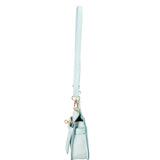 Katie Borsa a tracolla da donna 100% vera pelle 07145-D102 CIELO Viola Castellani