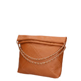 Violante Borsa a spalla donna Vera pelle 06897-S17 CUOIO SCURO Gave Lux
