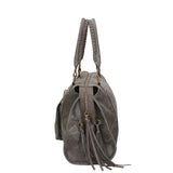 Elara Borsa a spalla da donna Vera pelle 06090-018 GRIGIO MEDIO Gave Lux