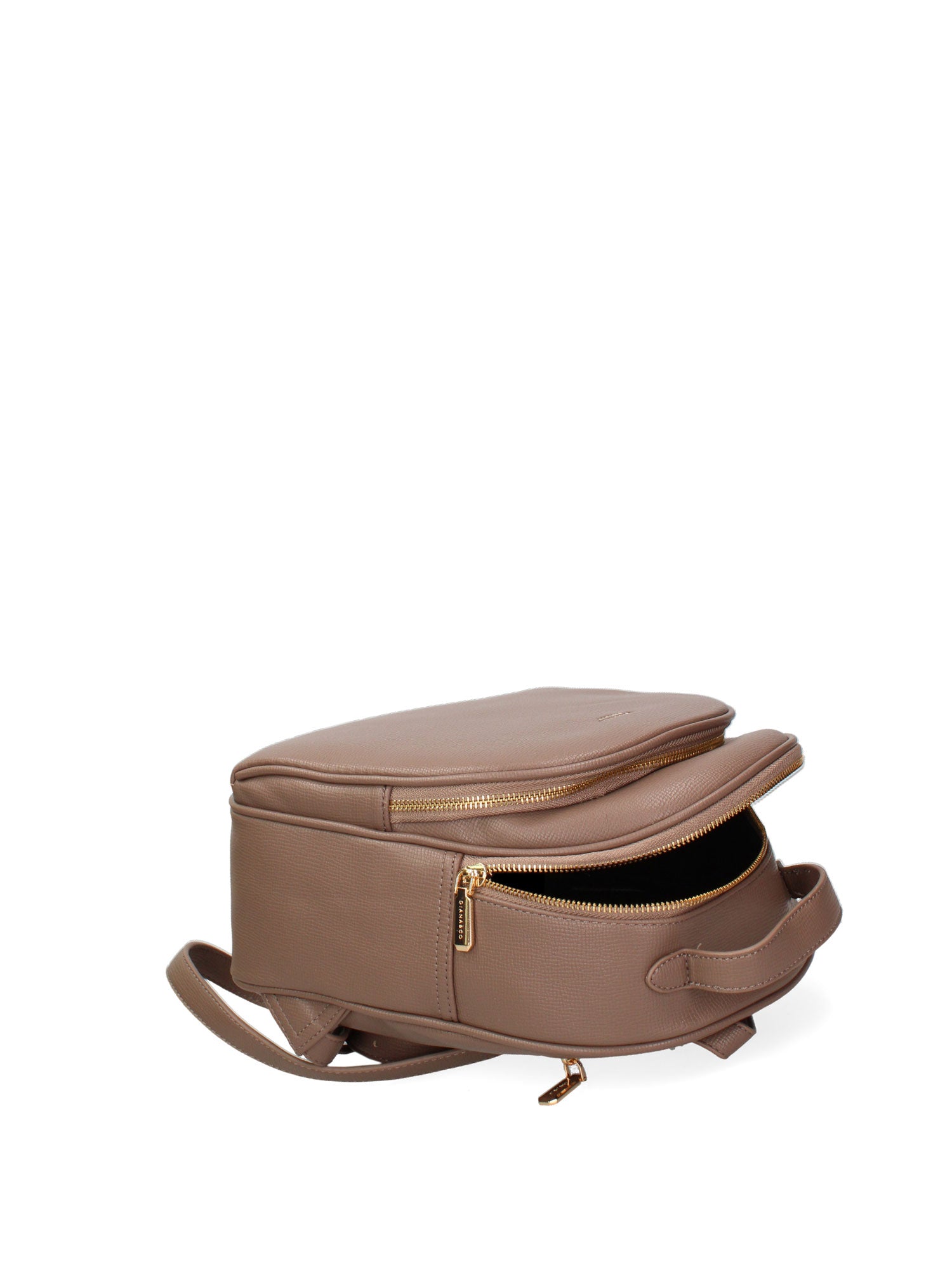 Borsa a mano da donna Ecopelle vegana 601-3-TAUPE Diana&co