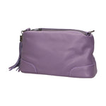 Lidia Borsa a mano da donna Vera pelle 06513-VIOLET Gave Lux