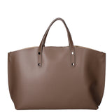 Lumena Borsa a mano da donna Vera pelle 2094-L134 TAUPE SCURO Gave Lux