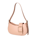 Borsa a spalla da donna 100% vera pelle 07213-L805 LILLA Roberta Rossi