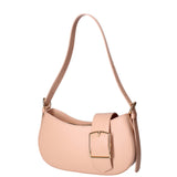 Borsa a spalla da donna 100% vera pelle 07213-L805 LILLA Roberta Rossi