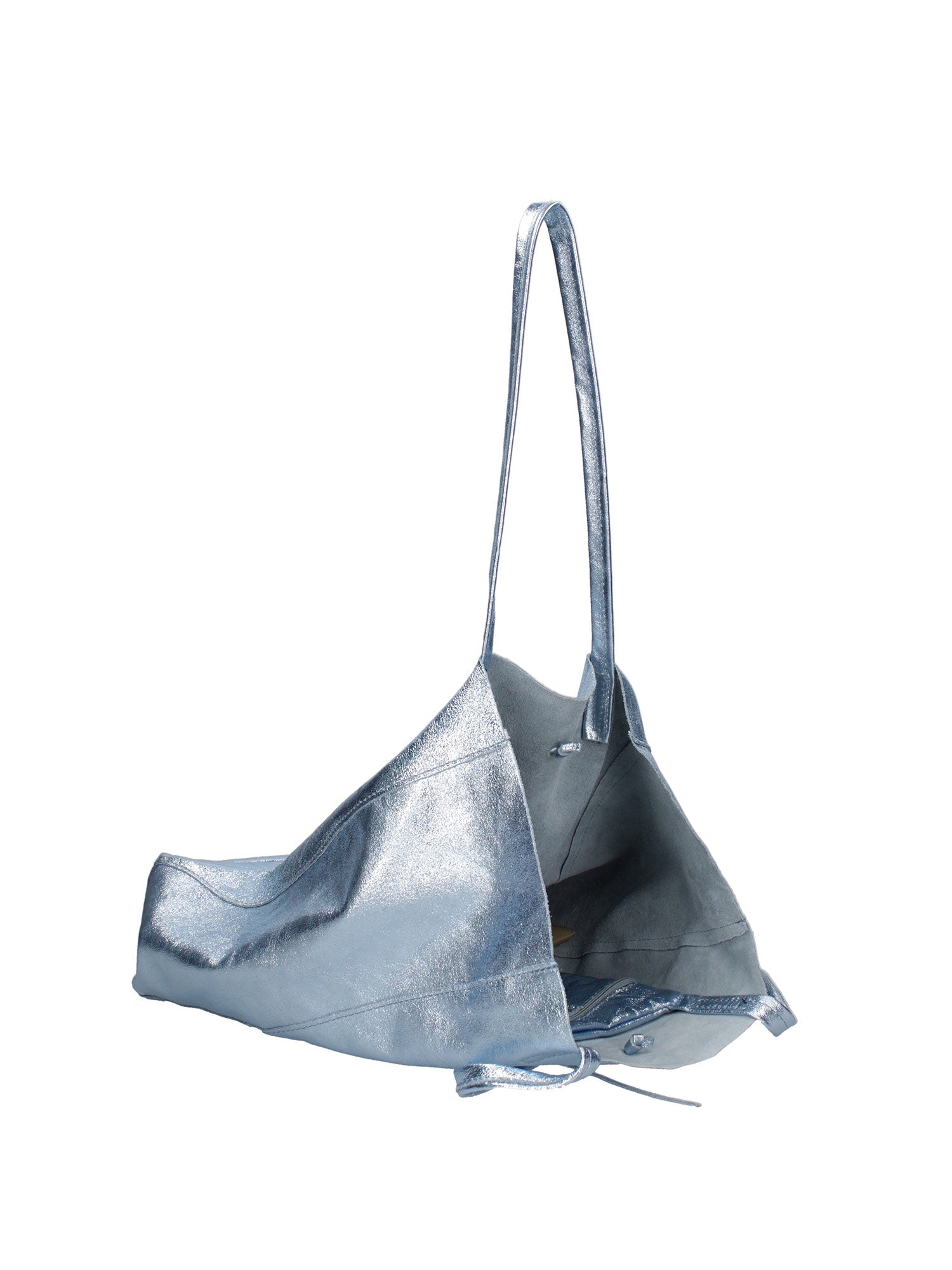 Íris Borsa a mano da donna Vera Pelle 07565-L042 CELESTE Gave Lux