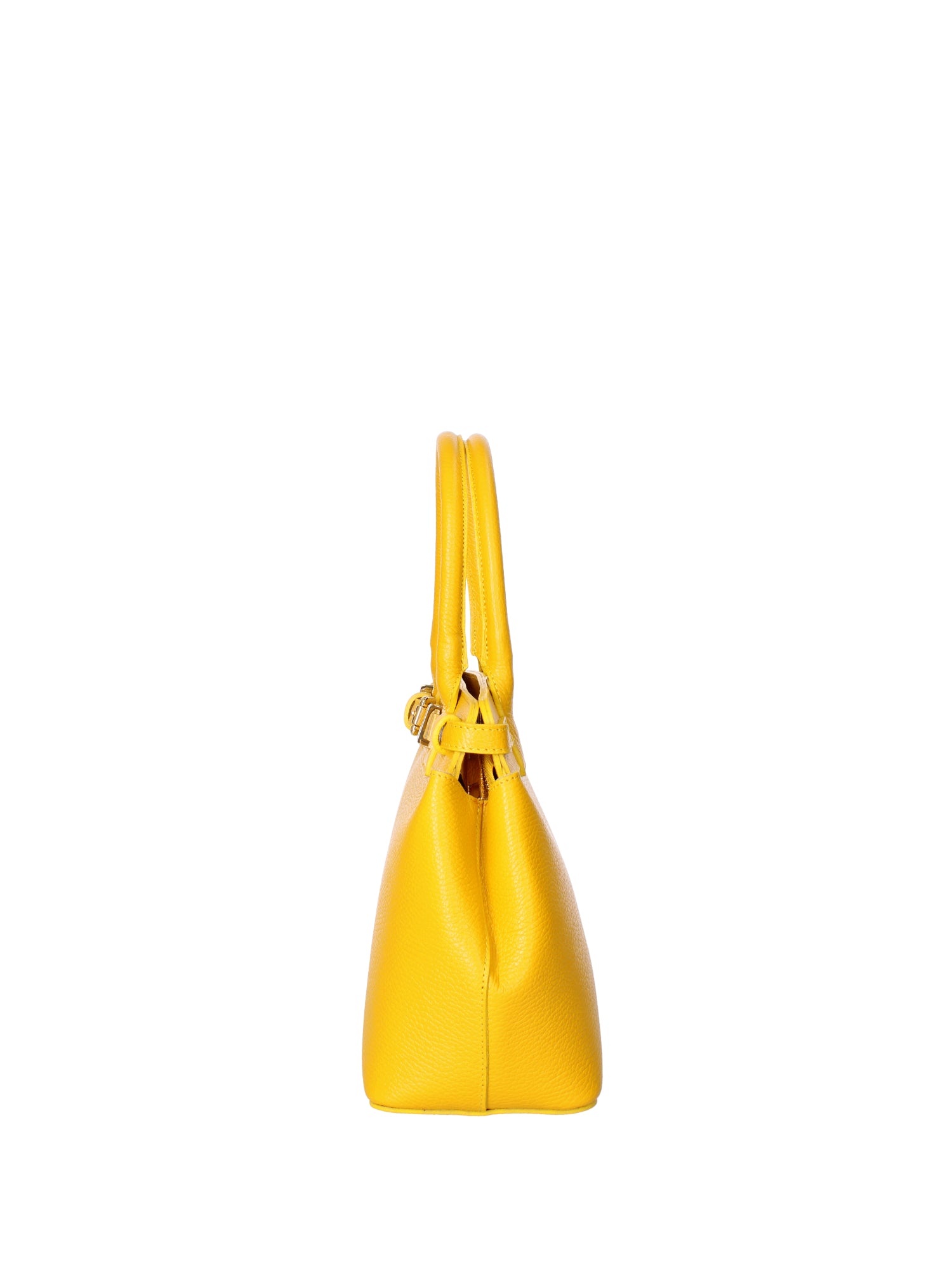 Borsa a mano da donna Vera Pelle 07146-D04 GIALLO Viola Castellani