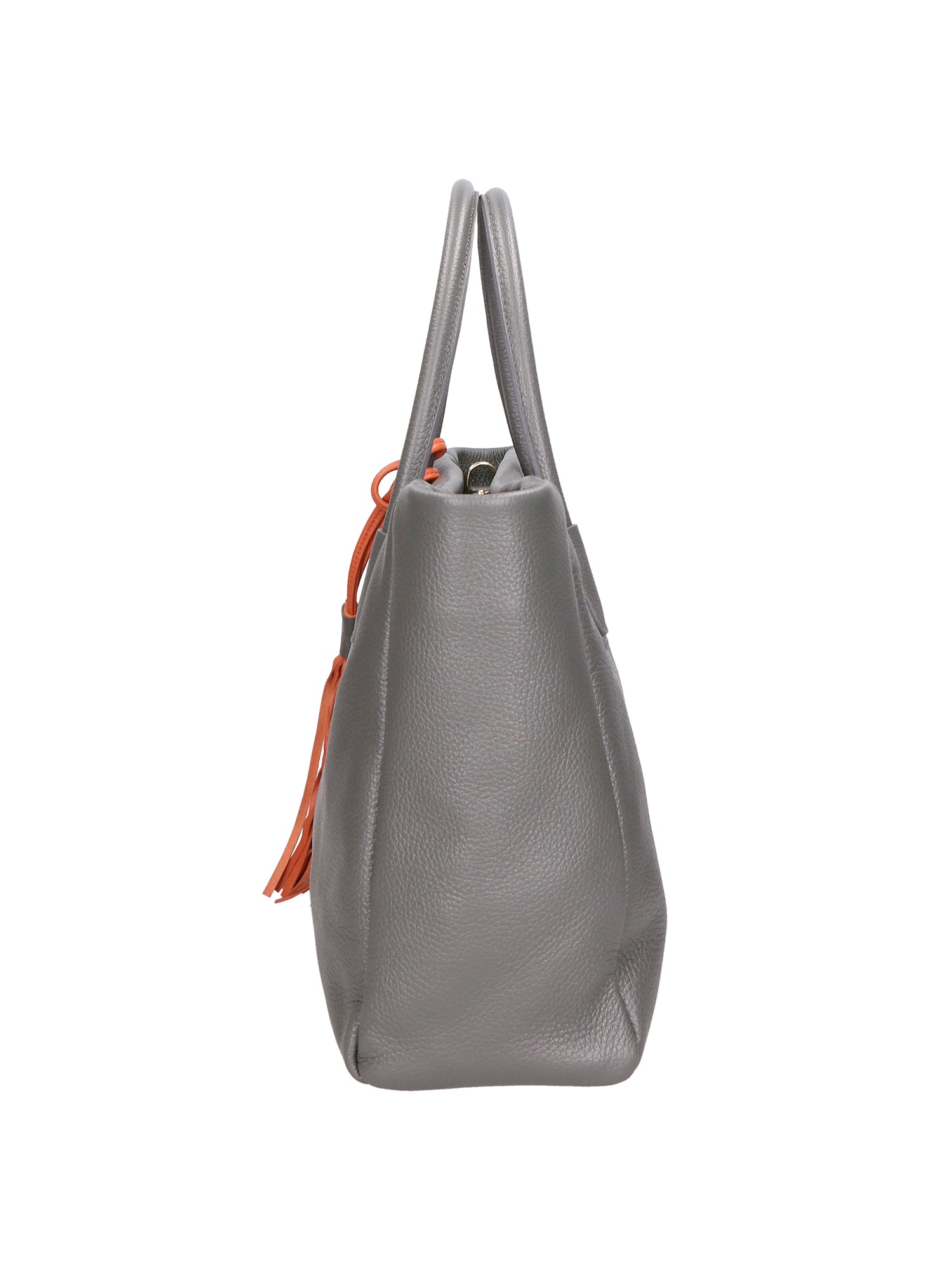 Rosalie Borsa a spalla da donna 100% pelle 06503-D27 GRIGIO SCURO Gave Lux