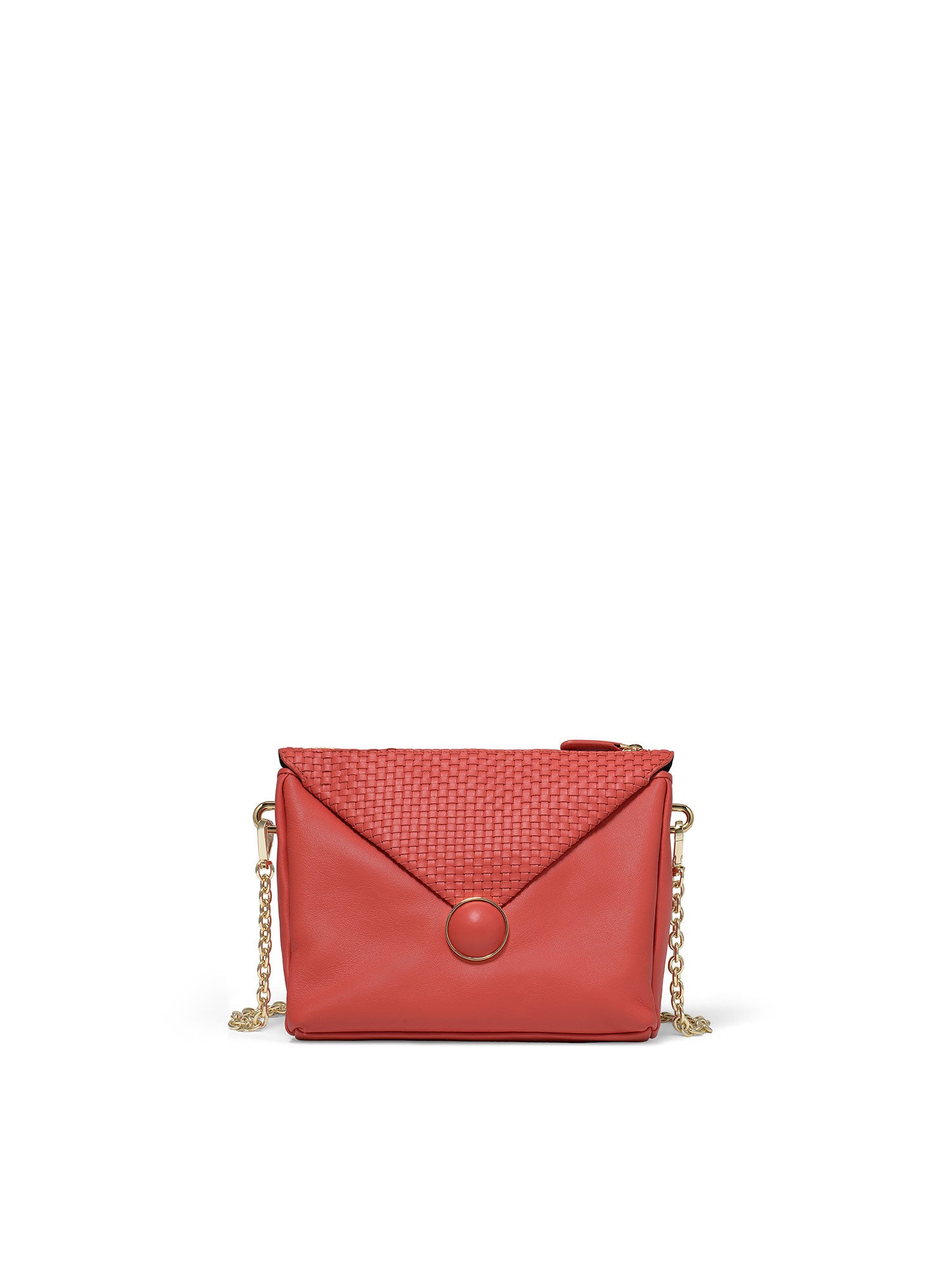 Solara Elite Borsa a tracolla donna Vera pelle B17206-ROSSO Braccialini