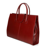 Evelina Borsa a mano da donna 100% pelle 9025-ROSSO Gave Lux