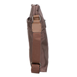 Borsa a tracolla uomo 100% pelle PU PCL3159-BROWN Northampton Polo Club