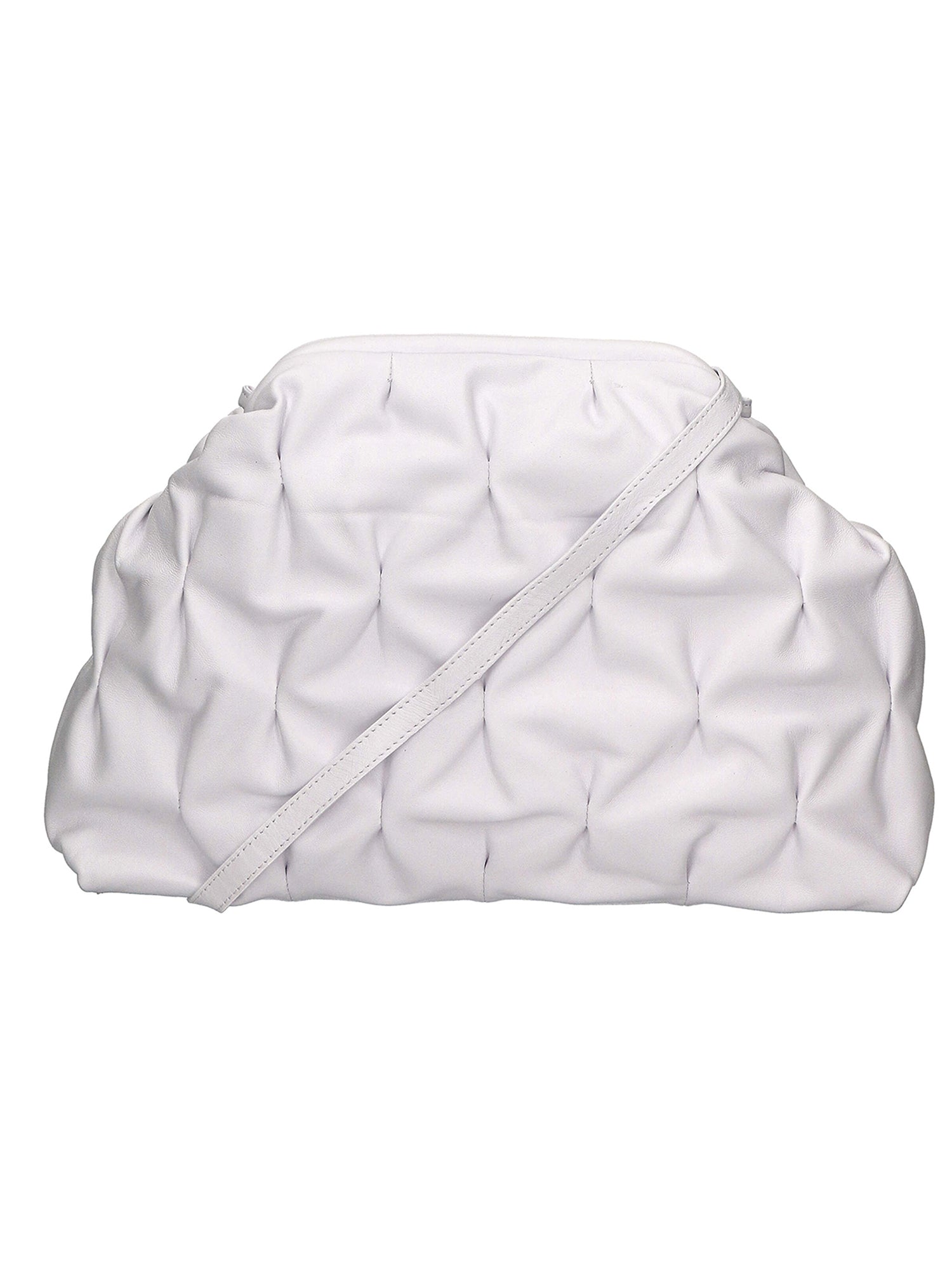 Verona Borsa a mano da donna Vera pelle 04797-S01 BIANCO Gave Lux