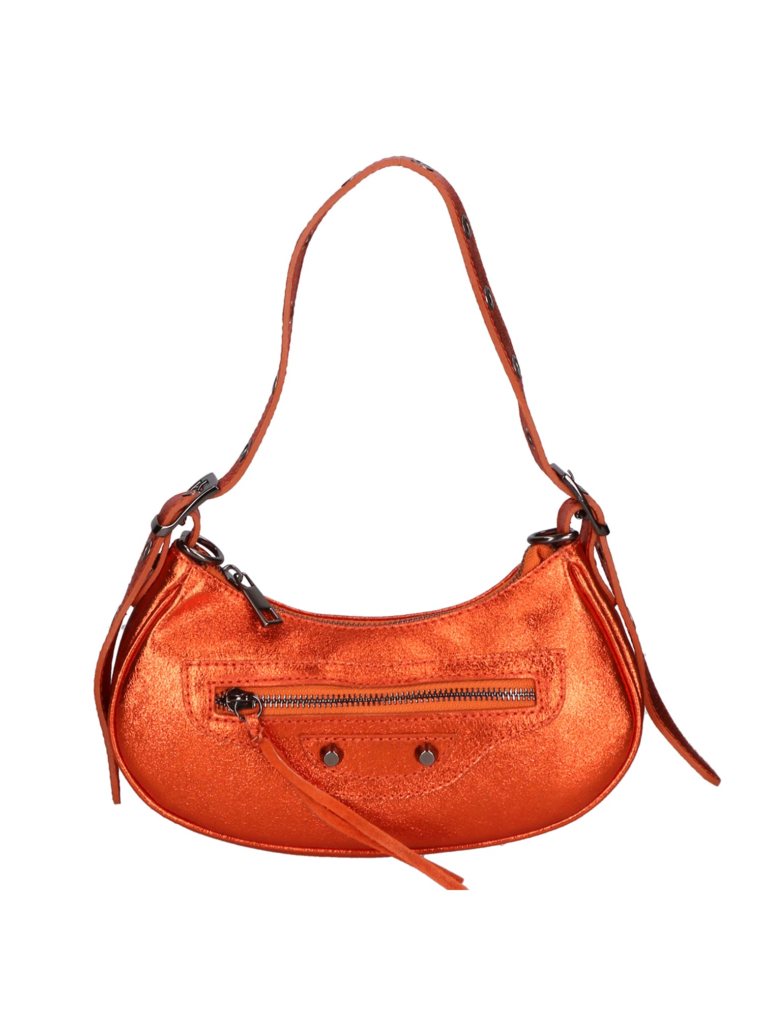 Gloria Borsa a mano da donna Vera pelle 05708L-L010 ARANCIO Gave Lux