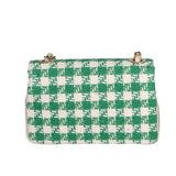 Aurélie Borsa a spalla da donna Cotone 05015-14 VERDE BOTTIGLIA Gave Lux