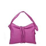 Borsa a spalla da donna Vera pelle 07172-S602 FUXIA CHIARO Viola Castellani