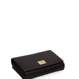 Portafoglio donna in vera pelle Casual LB7702-30-BLACK Laura Biagiotti