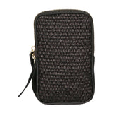 Alessandria Borsa a tracolla da donna Paglia Tabru 05001-NERO BLACK Gave Lux