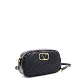Valencia Borsa a tracolla da donna Ecopelle VT-204-NERO 19V69 Italia