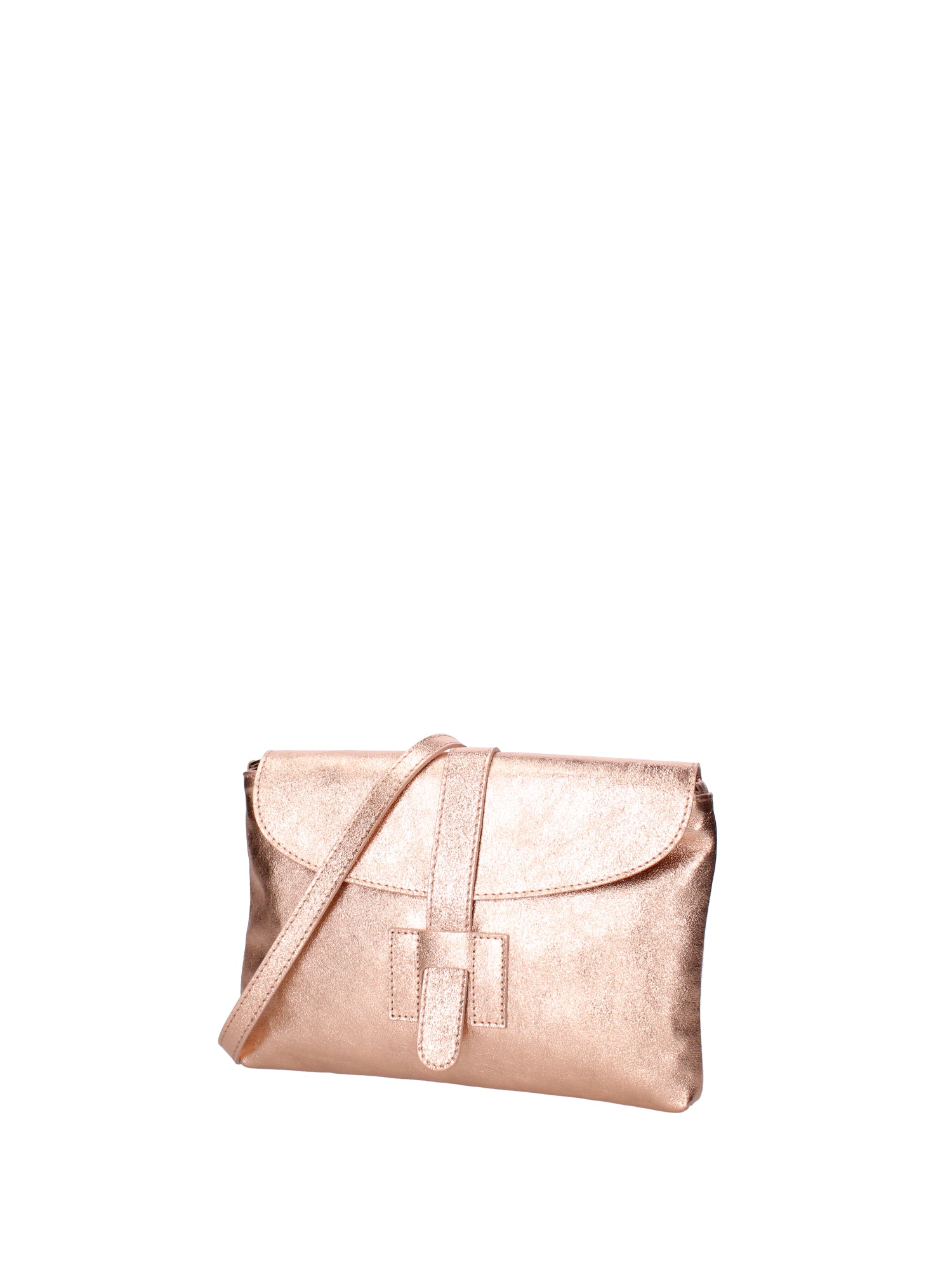 Borsa a mano da donna Vera pelle 07163-L012 ROSA Viola Castellani