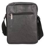 Borsa a tracolla uomo Pelle PU vegana PCL3102-BLACK Northampton Polo Club