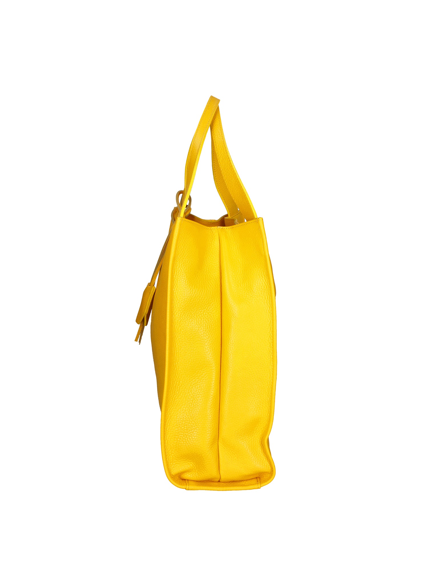 Aelia Borsa a spalla da donna Vera pelle 3312-D04 GIALLO YELLOW Gave Lux