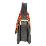 Aleide Borsa a mano da donna Vera pelle 04858-LEO G ARANCIONE Gave Lux