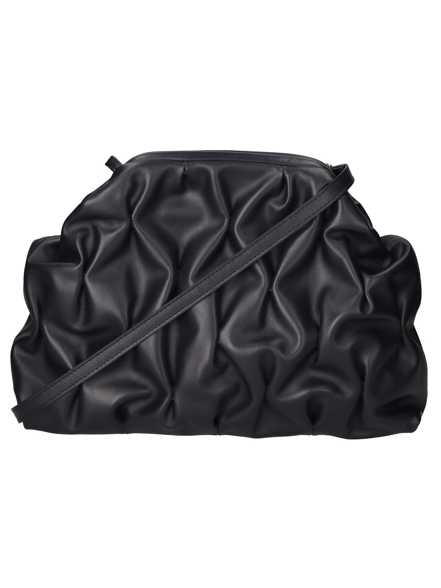 Miriam Borsa a spalla da donna Vera pelle 03770-S26 BLU NOTTE Gave Lux