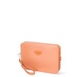 Borsa a tracolla da donna 100% Pvc FLAT-FLOWE-DARK RUST - LIGHT GOLD Marc Ellis