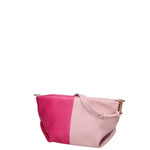 Borsa a spalla da donna Vera pelle 07165-D56 PINK+D02 FUXIA Roberta Rossi