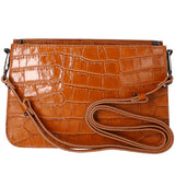 Valoria Borsa a spalla da donna Vera pelle 05414-B17 CUOIO Gave Lux