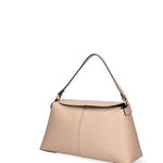 Borsa a spalla da donna Vera pelle 07154-D05 CAPPUCCINO Roberta Rossi
