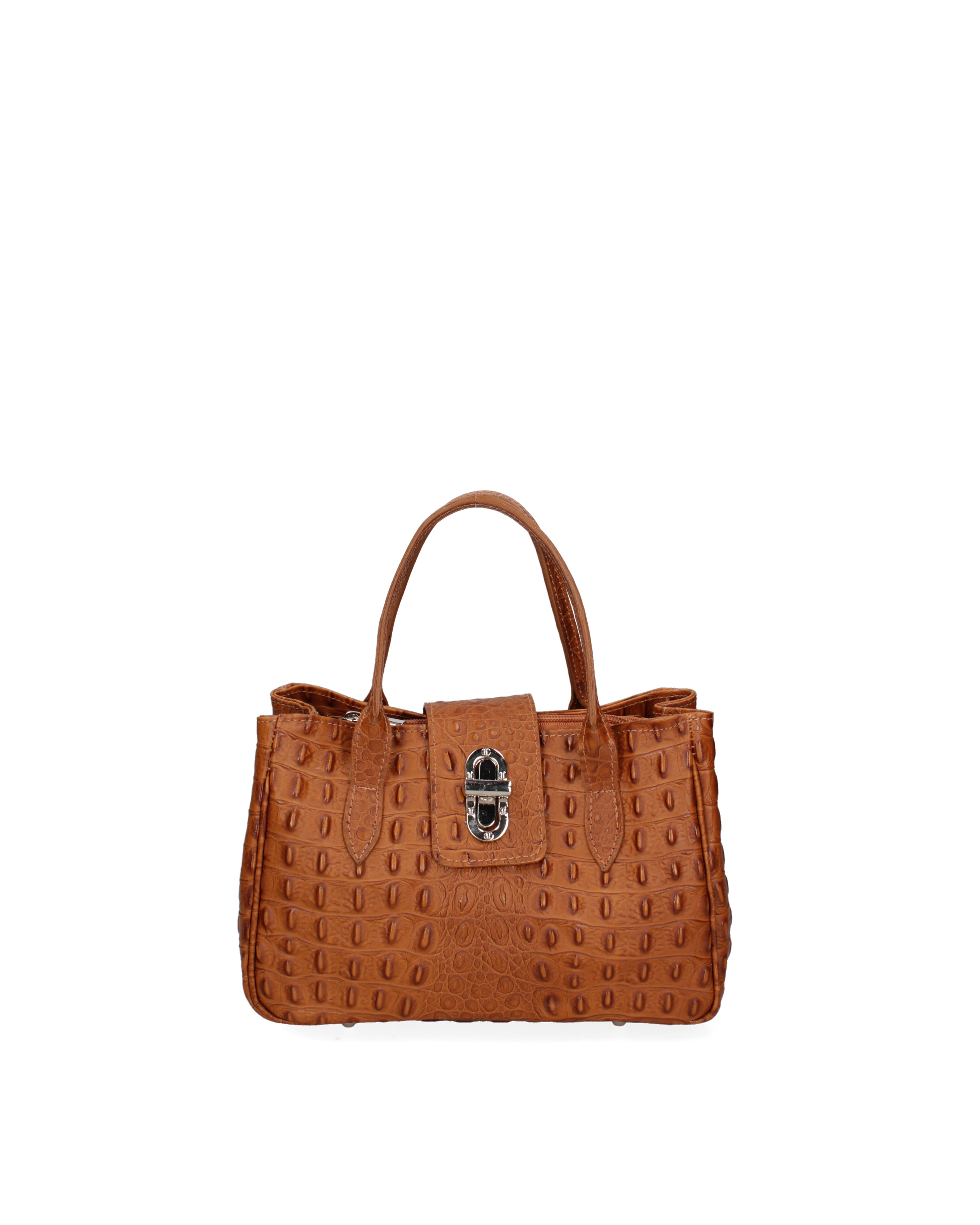 Cervo Borsa a tracolla da donna Vera pelle 7720-CUOIO 6 Gave Lux
