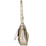 Borsa a spalla da donna Vera pelle 07234-L003 ORO Roberta Rossi