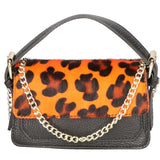 Aleide Borsa a mano da donna Vera pelle 04858-LEO G ARANCIONE Gave Lux