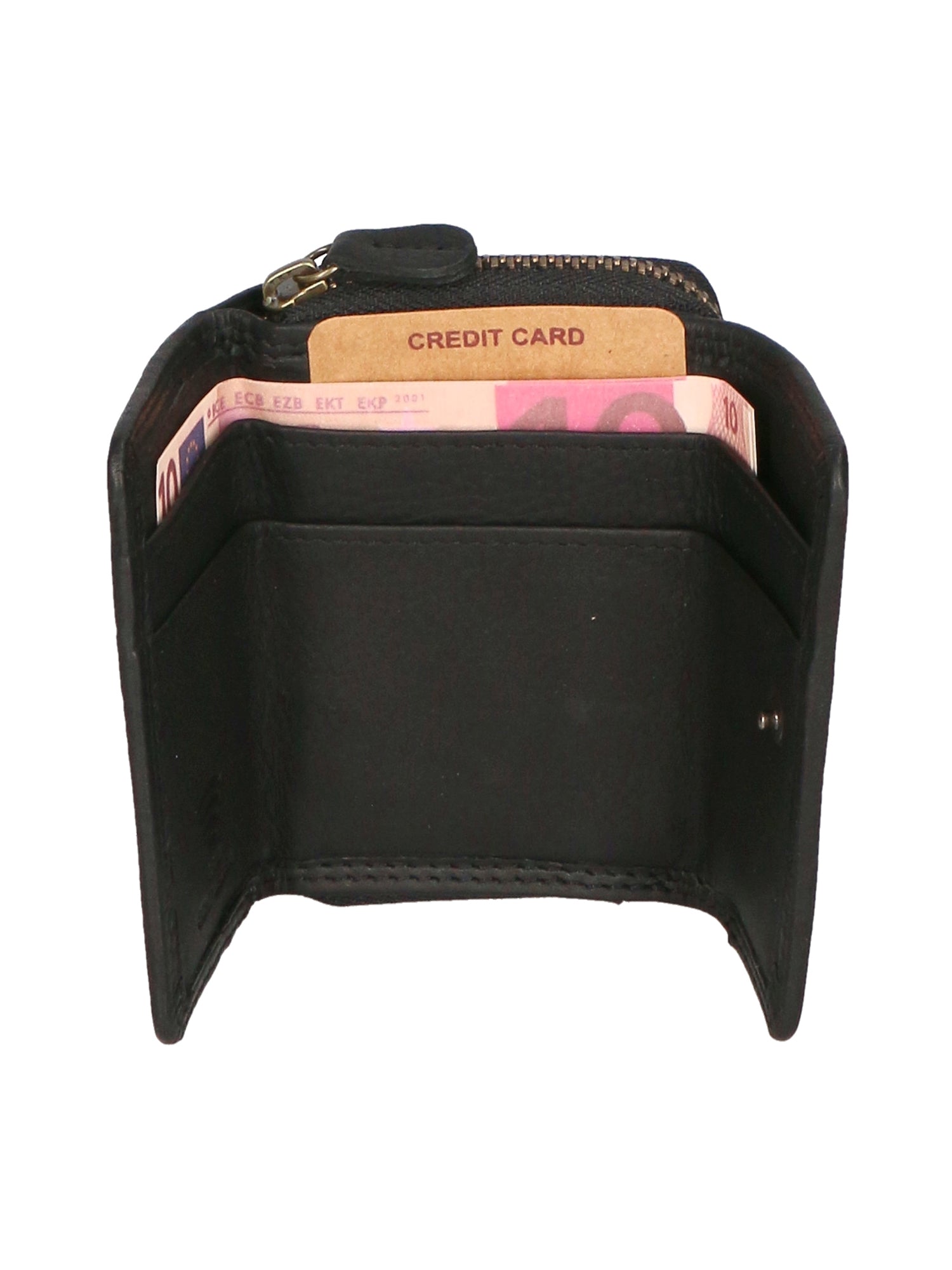 Portafoglio da uomo in vera pelle RFID HILB-5037-NERO Hill Burry