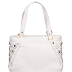 Amaranta Ultra Borsa a spalla da donna 100% pelle B17241-BIANCO Braccialini