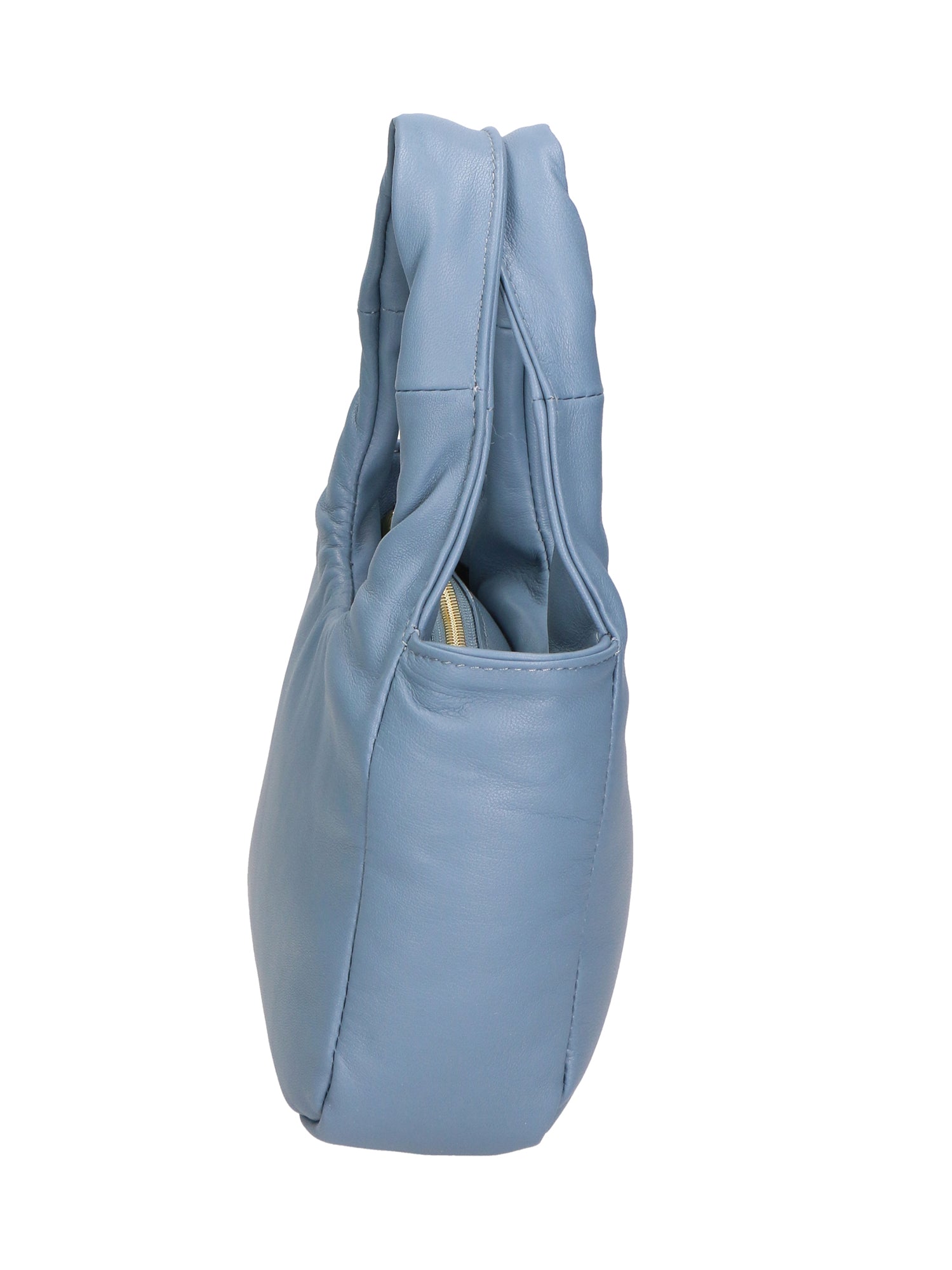 Virna Borsa a mano da donna Vera Pelle 06501-S41 CELESTE SCURO Gave Lux