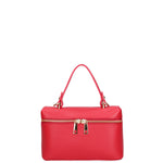 Borsa a mano da donna Vera pelle 07160-D58 ROSSO FUOCO Roberta Rossi