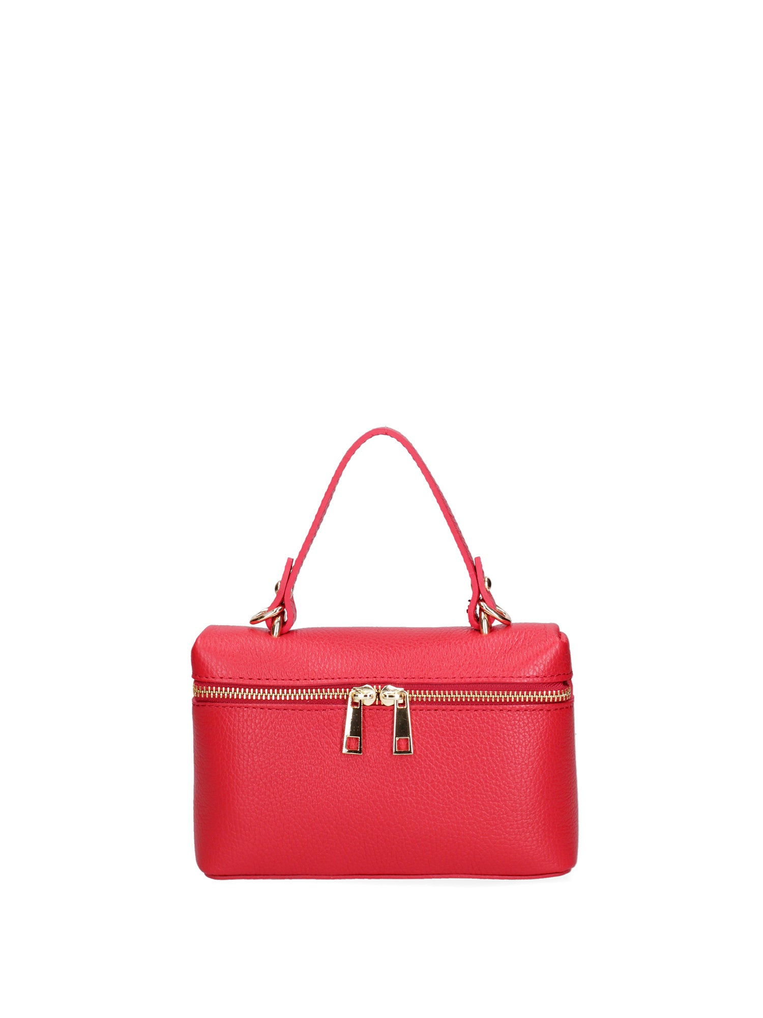 Borsa a mano da donna Vera pelle 07160-D58 ROSSO FUOCO Roberta Rossi