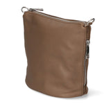Bice Borsa a tracolla da donna Vera pelle 10019-TAUPE Gave Lux