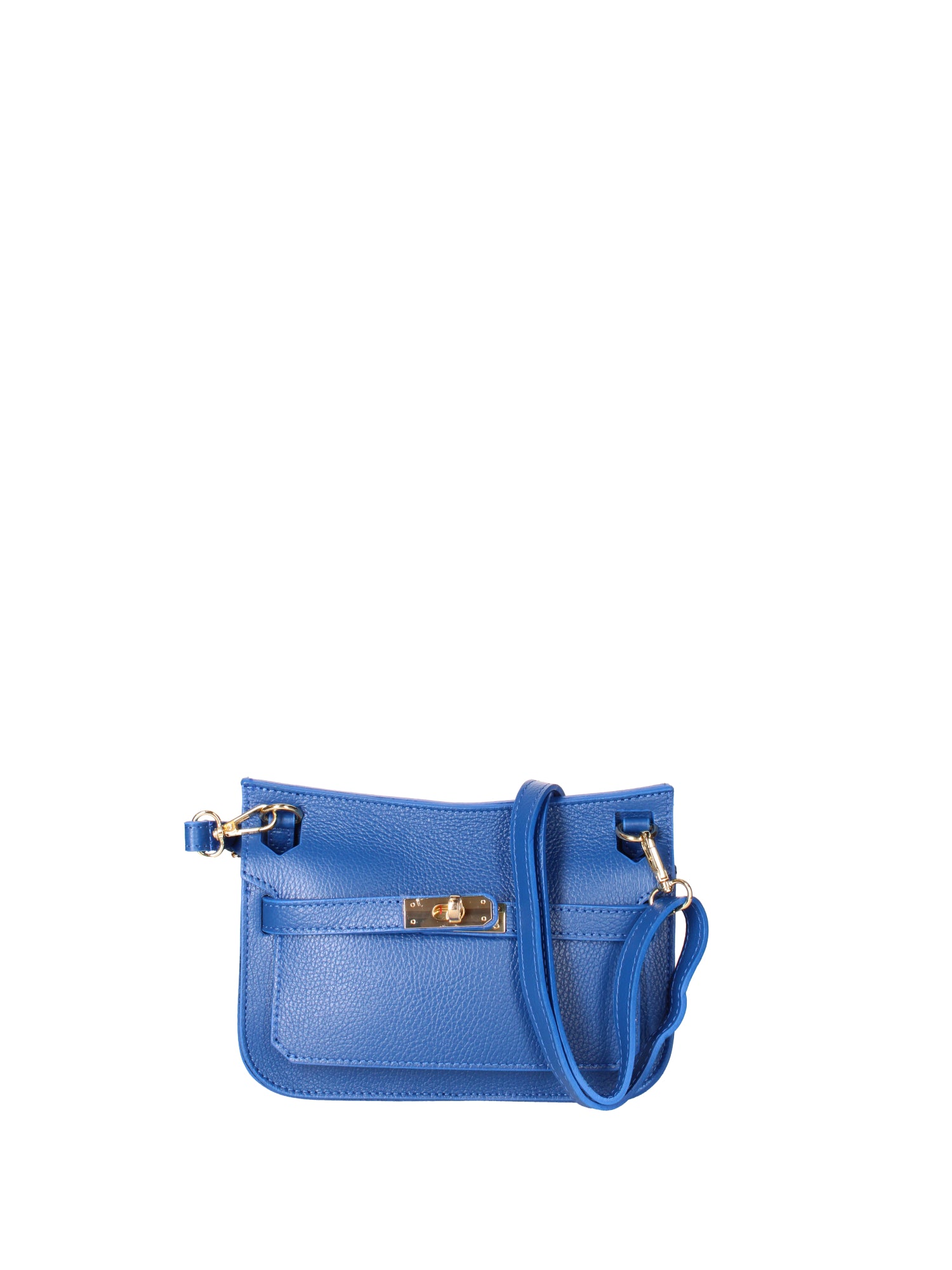 Katie Borsa a tracolla da donna 100% vera pelle 07145-D22 BLUETTE Viola Castellani