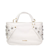 Iolara Lux Borsa a spalla da donna Vera pelle B17240-BIANCO Braccialini