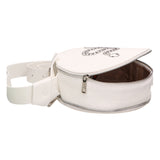 Naomi Borsa a spalla da donna Vera pelle 190960-BIANCO WHITE Gave Lux