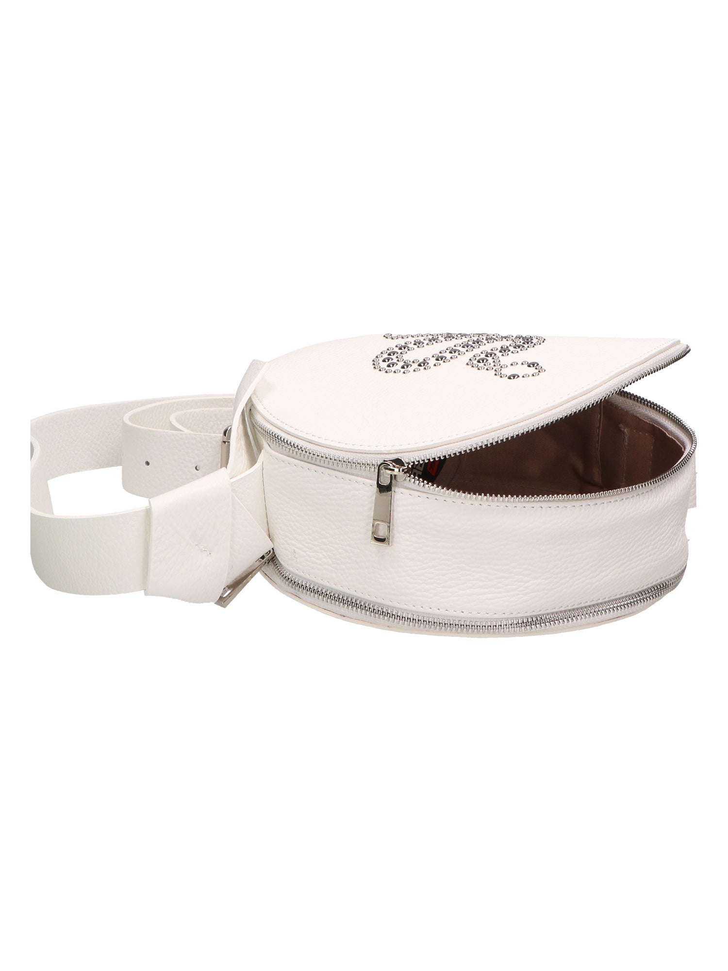 Naomi Borsa a spalla da donna Vera pelle 190960-BIANCO WHITE Gave Lux