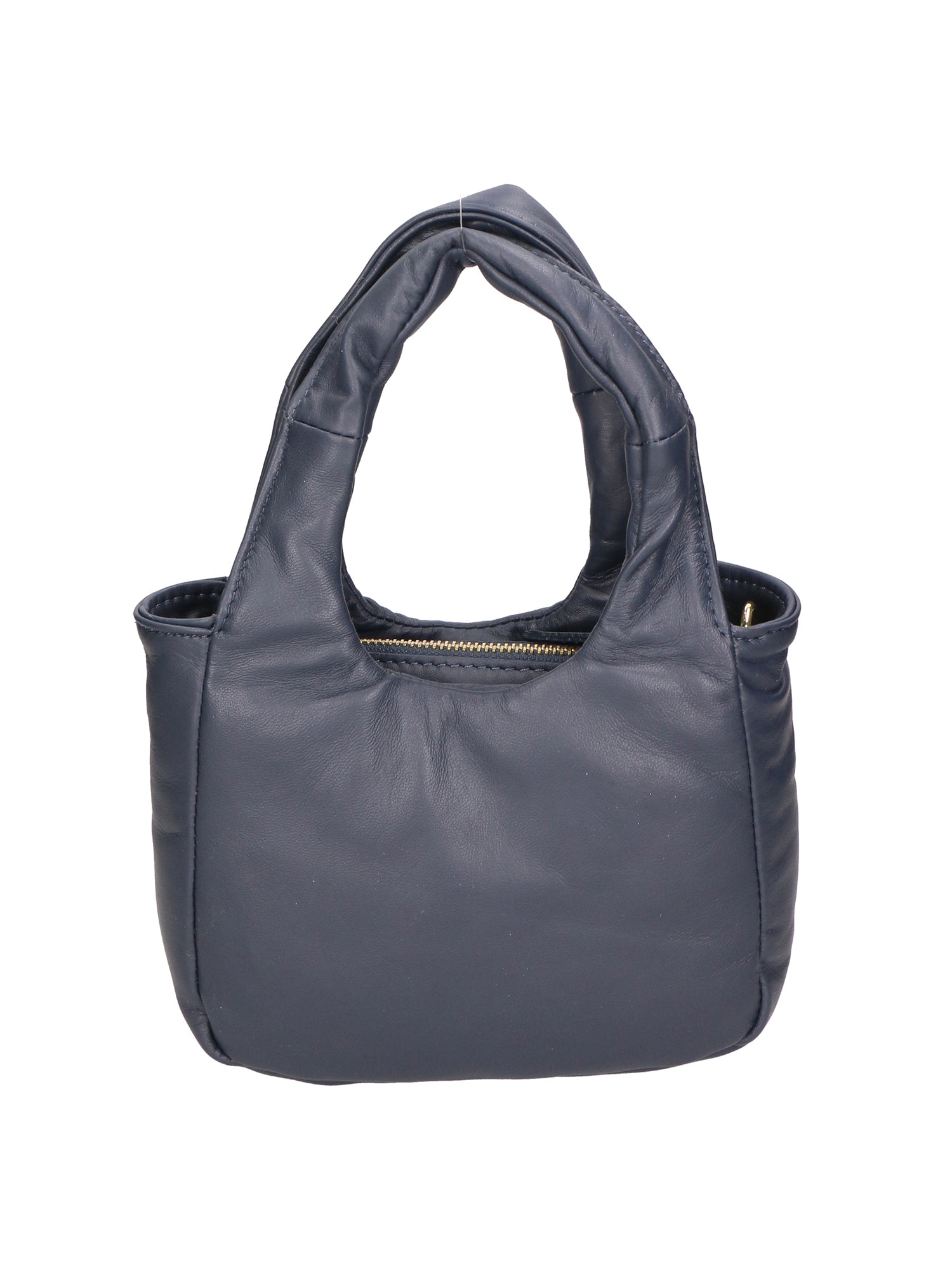 Virna Borsa a mano da donna Vera Pelle 06501-S24 BLU JEANS Gave Lux
