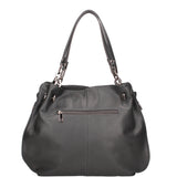 Ereba Borsa a mano da donna Made in Italy 100% pelle 3305-S27 CENERE Gave Lux